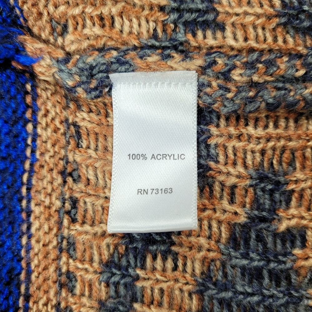 Cable & Gauge Long Southwestern Style Cardigan Sweater size Medium - Picture 12 of 15